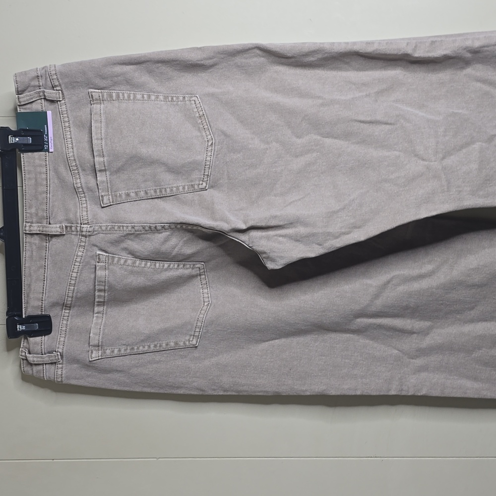 Women's High Rise EasyRigid Straight Distressed Jeans Wild Fable 12 - Picture 8 of 10
